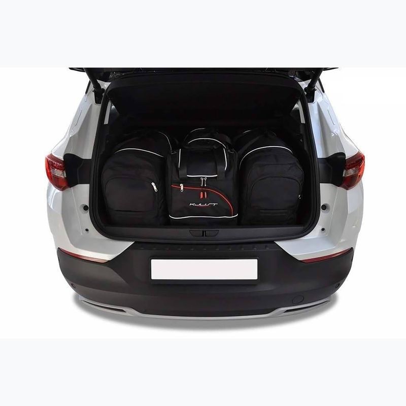 Zestaw toreb do bagażnika KJUST Opel Grandland X Phev 2019+ 4 szt. czarny 11