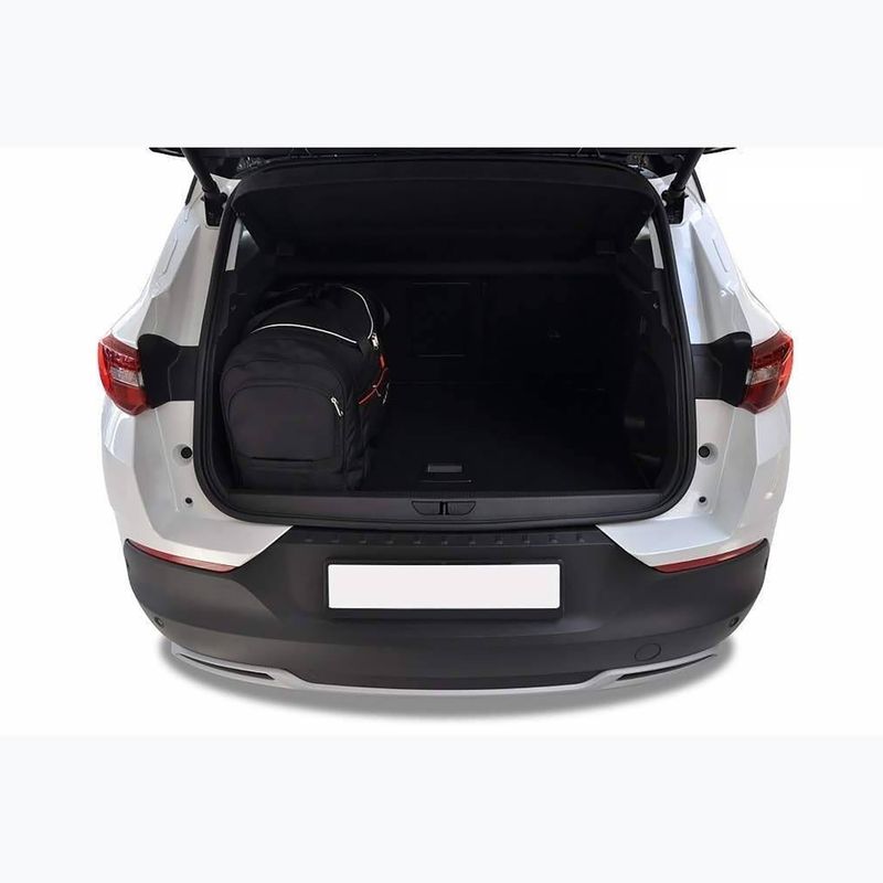 Zestaw toreb do bagażnika KJUST Opel Grandland X Phev 2019+ 4 szt. czarny 14