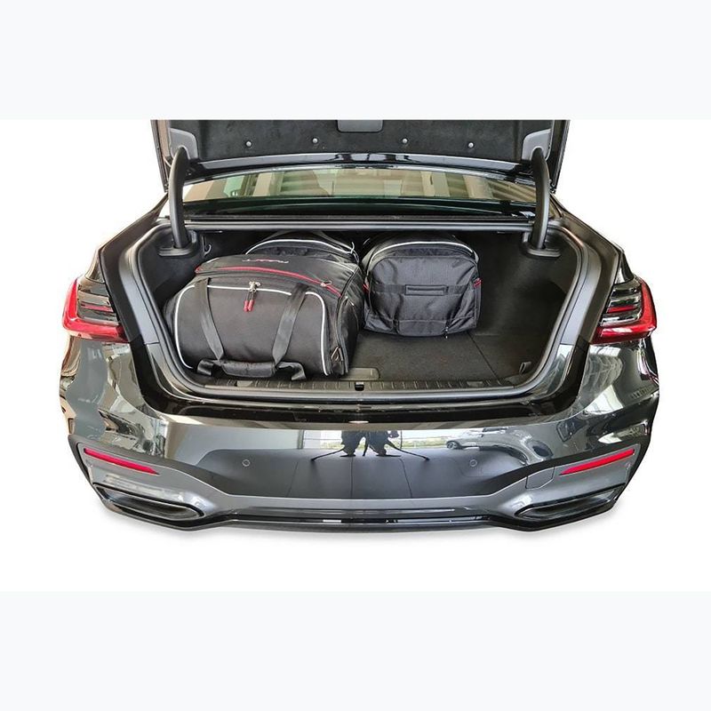 Zestaw toreb do bagażnika KJUST BMW 7L Hev 2015-2022 4 szt. czarny 14
