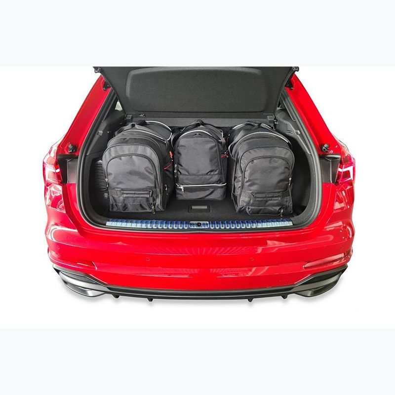 Zestaw toreb do bagażnika KJUST Audi Q3 Plug-In Hybrid 2020+ 4 szt. czarny 18