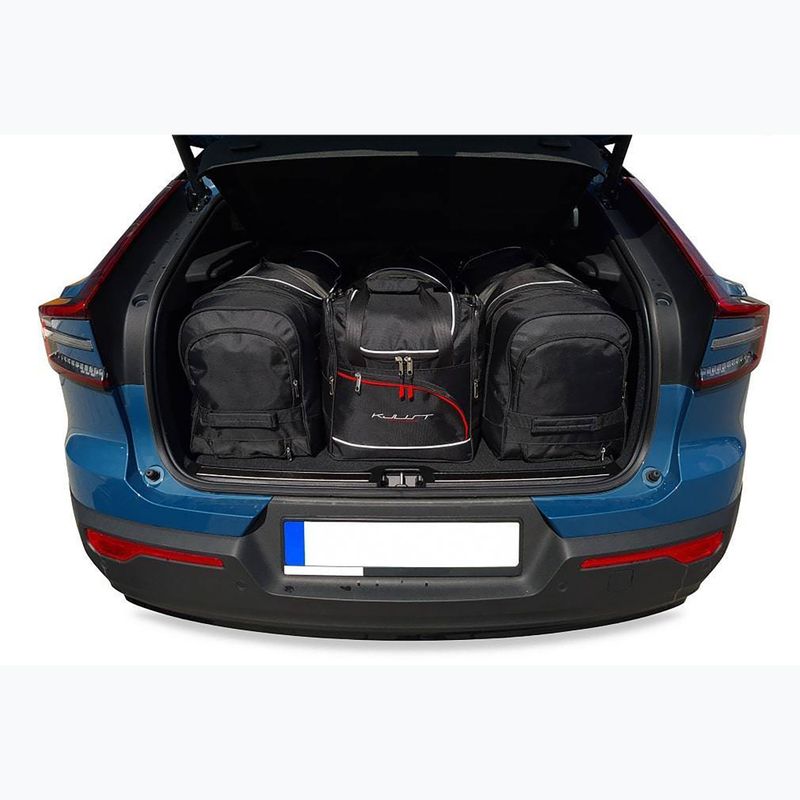 Zestaw toreb do bagażnika KJUST Volvo C40 Ev 2021+ 4 szt. czarny 18