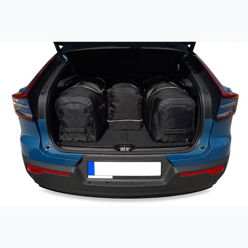 Zestaw toreb do bagażnika KJUST Volvo C40 Ev 2021+ 4 szt. czarny 19