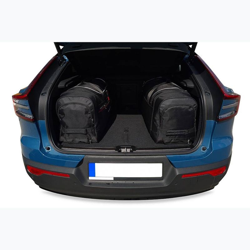 Zestaw toreb do bagażnika KJUST Volvo C40 Ev 2021+ 4 szt. czarny 20