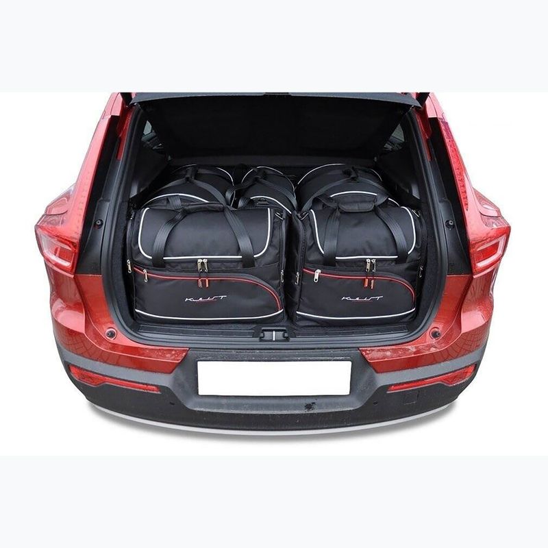 Zestaw toreb do bagażnika KJUST Volvo Xc40 Ev 2022+ 5 szt. czarny 17