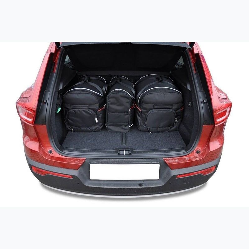 Zestaw toreb do bagażnika KJUST Volvo Xc40 Ev 2022+ 5 szt. czarny 19