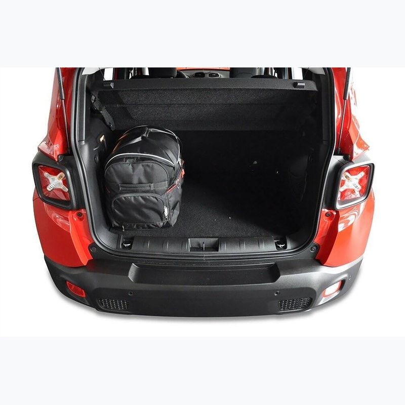 Zestaw toreb do bagażnika KJUST Jeep Renegade MHEV 2022+ 4 szt. czarny 18
