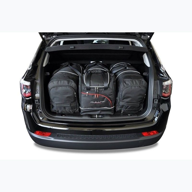Zestaw toreb do bagażnika KJUST Jeep Compass Phev 2020+ 4 szt. czarny 15