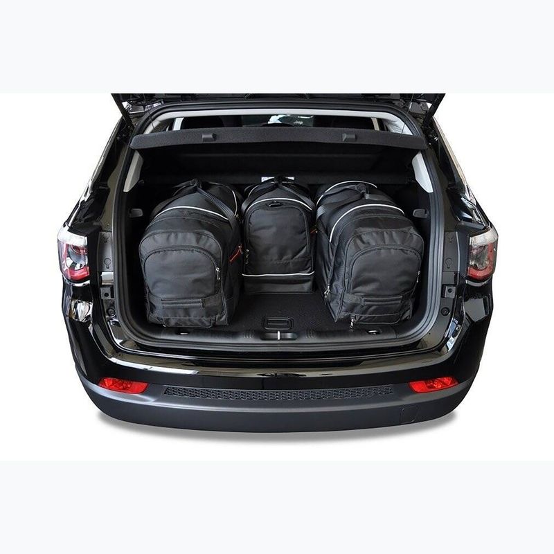 Zestaw toreb do bagażnika KJUST Jeep Compass Phev 2020+ 4 szt. czarny 16