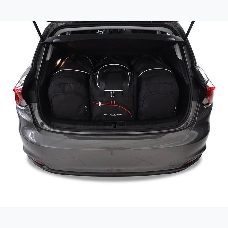 Zestaw toreb do bagażnika KJUST Fiat Tipo Cross 2020+ 4 szt. czarny 15