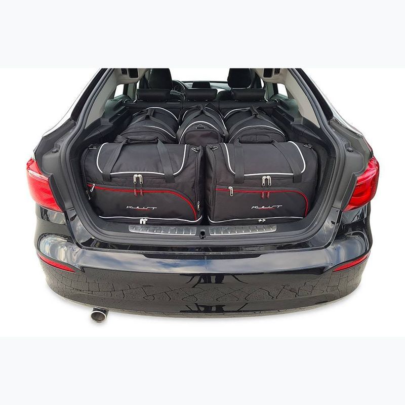 Zestaw toreb do bagażnika KJUST BMW 3 Gran Turismo 2013-2020 5 szt. czarny 15