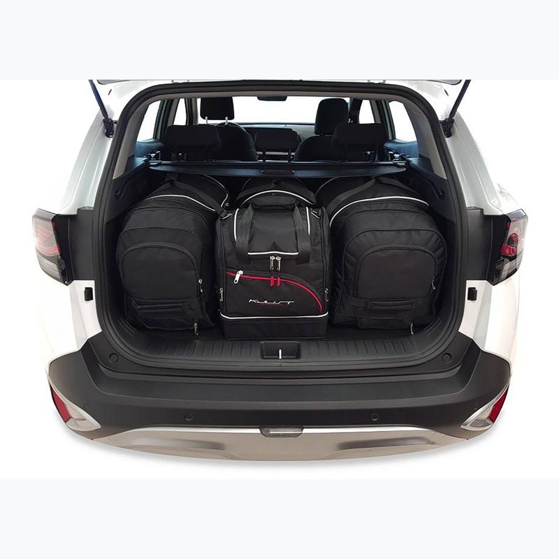 Zestaw toreb do bagażnika KJUST Kia Sportage Hev 2021+ 4 szt. czarny 17