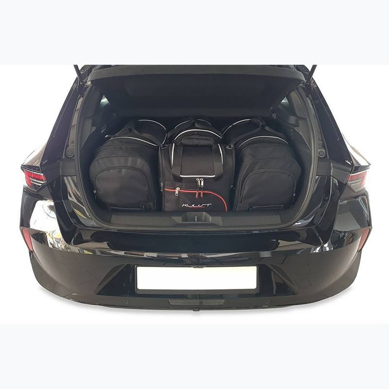 Zestaw toreb do bagażnika KJUST Opel Astra Hatchback 2021+ 4 szt. czarny 13