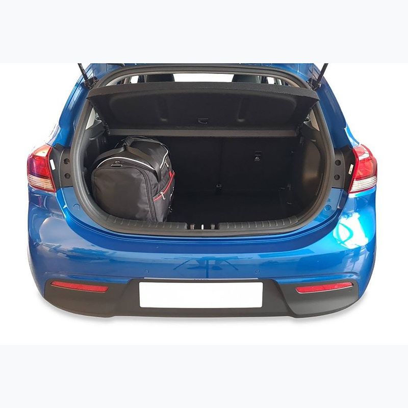 Zestaw toreb do bagażnika KJUST Kia Rio Hatchback 2017+ 3 szt. czarny 10