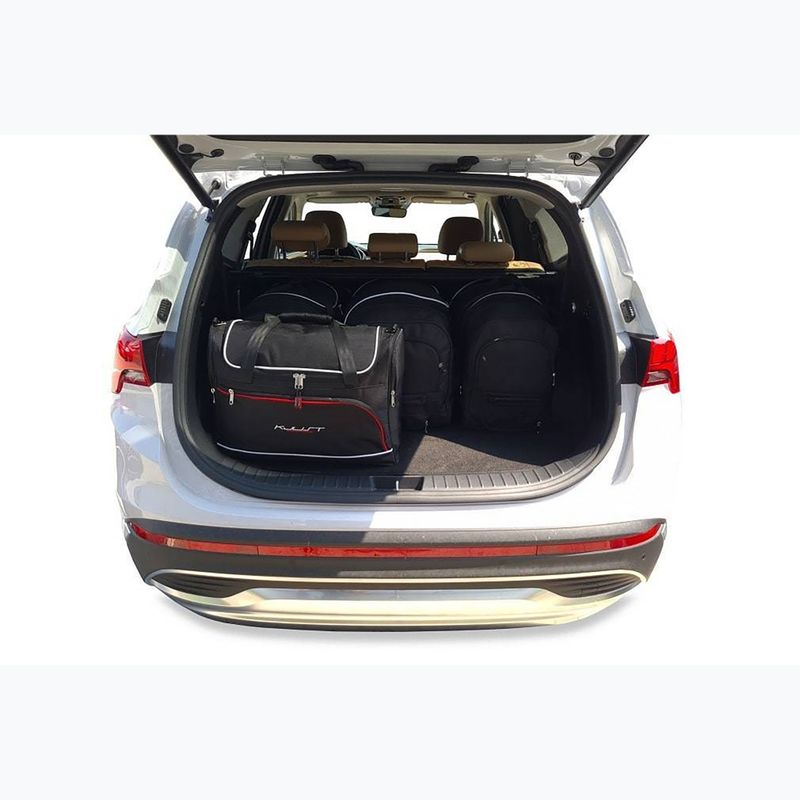Zestaw toreb do bagażnika KJUST Hyundai Santa Fe HEV 2020-2024 5 szt. czarny 15