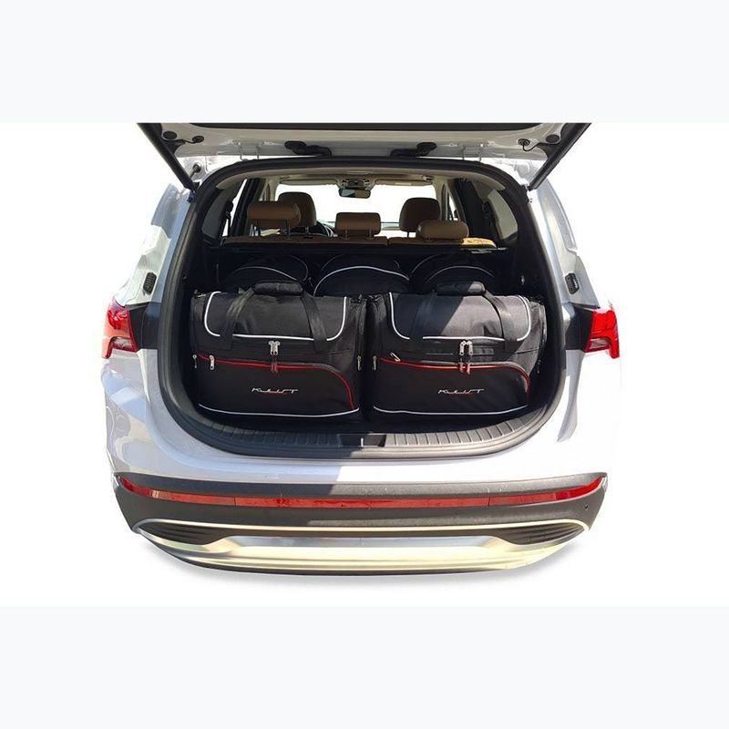 Zestaw toreb do bagażnika KJUST Hyundai Grand Santa Fe HEV 2020+ 5 szt. czarny 14