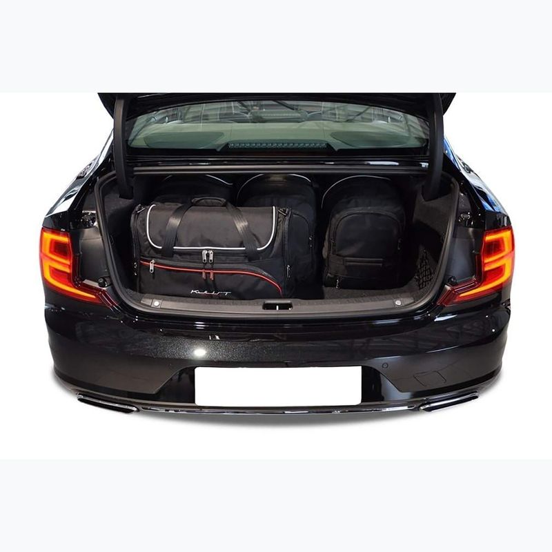 Zestaw toreb do bagażnika KJUST Volvo S90 HEV 2016+ 5 szt. czarny 15