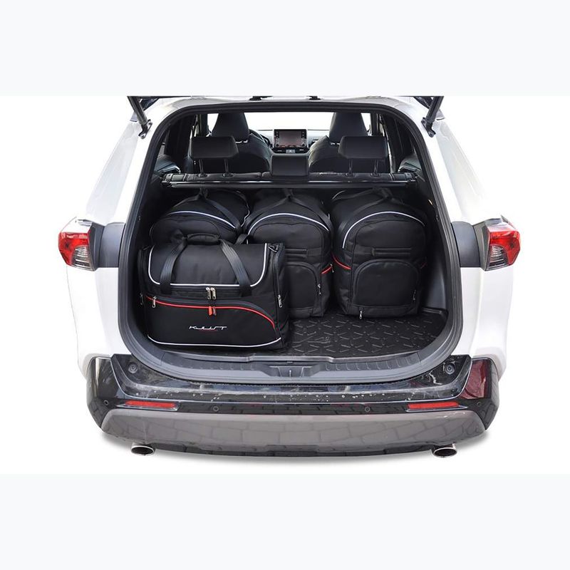 Zestaw toreb do bagażnika KJUST Toyota Rav4 Hev 2018+ 5 szt. czarny 17