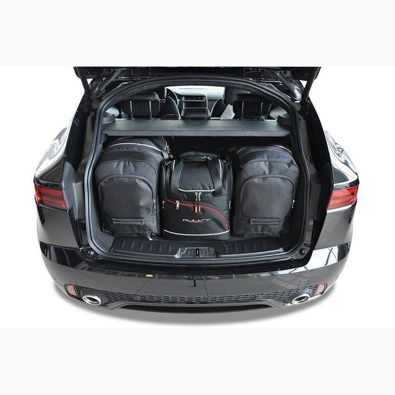 Zestaw toreb do bagażnika KJUST Jaguar E-Pace Phev 2020+ 4 szt. czarny 16