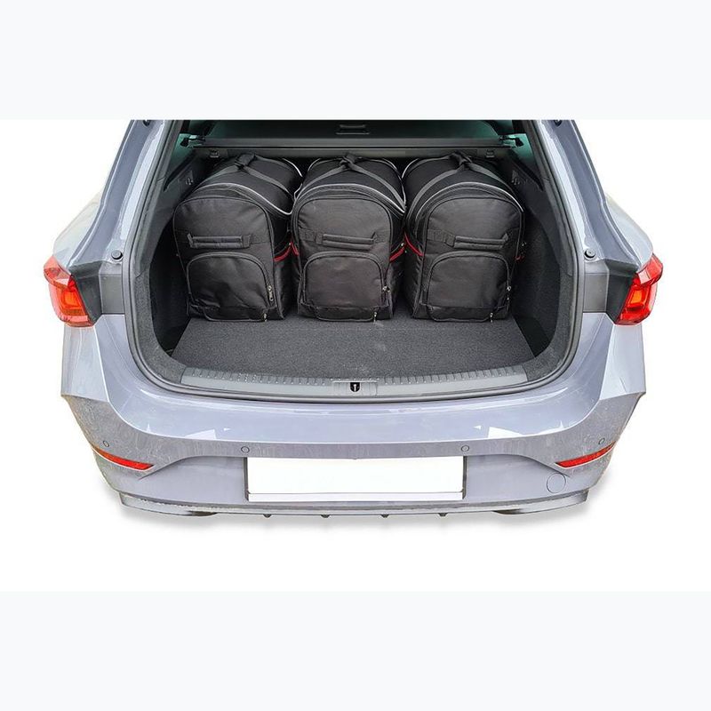 Zestaw toreb do bagażnika KJUST Cupra Leon St Phev 2020+ 5 szt. czarny 15