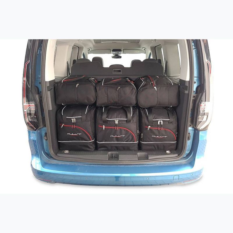 Zestaw toreb do bagażnika KJUST Volkswagen Caddy 2021+ 9 szt. czarny 15