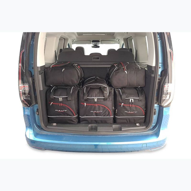 Zestaw toreb do bagażnika KJUST Volkswagen Caddy 2021+ 9 szt. czarny 16