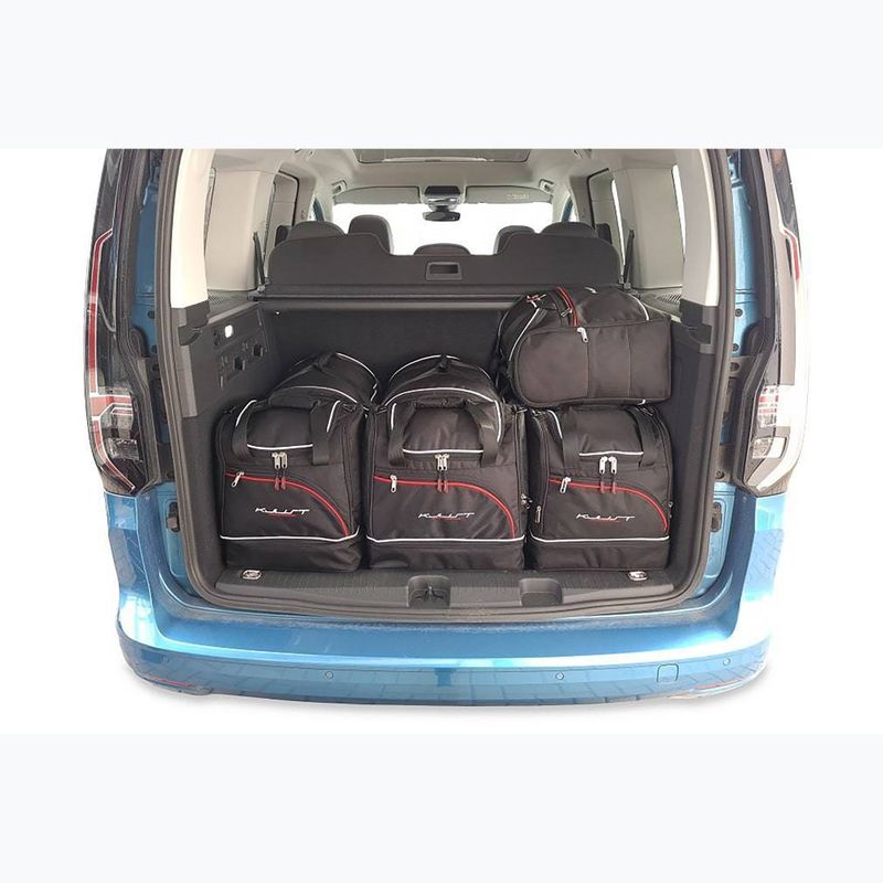 Zestaw toreb do bagażnika KJUST Volkswagen Caddy 2021+ 9 szt. czarny 17