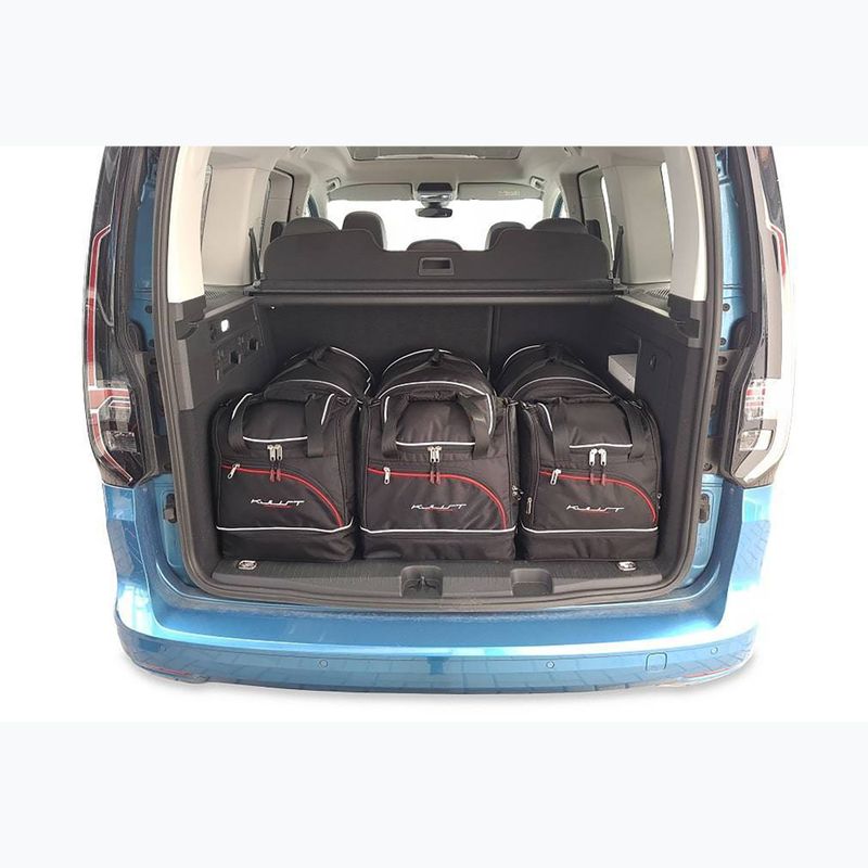 Zestaw toreb do bagażnika KJUST Volkswagen Caddy 2021+ 9 szt. czarny 18