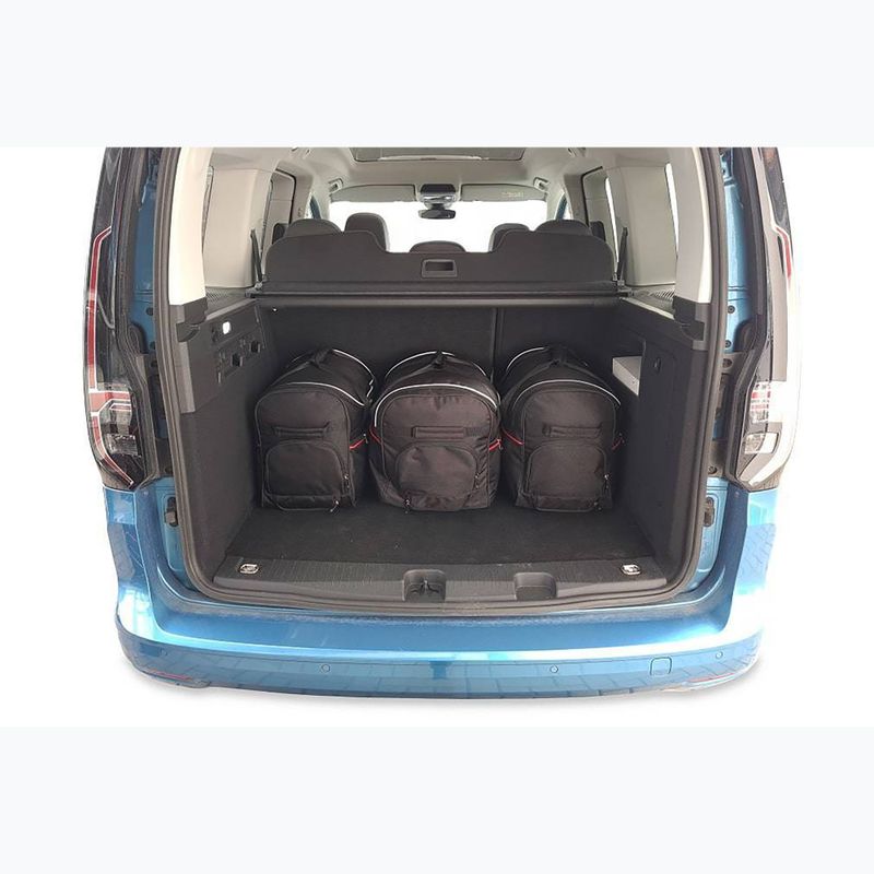 Zestaw toreb do bagażnika KJUST Volkswagen Caddy 2021+ 9 szt. czarny 20