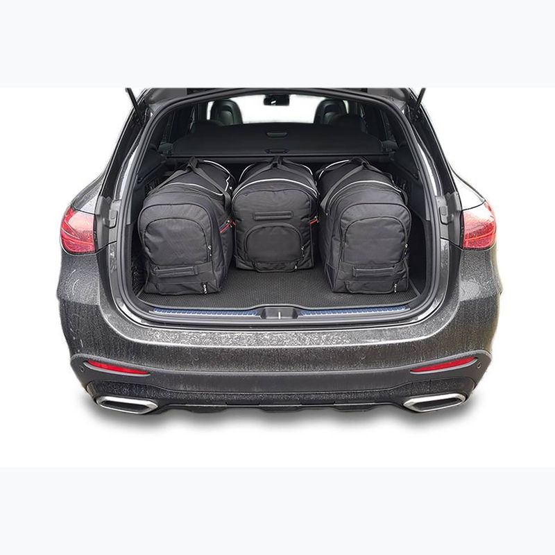 Zestaw toreb do bagażnika KJUST Mercedes-Benz GLC 2022+ 4 szt. czarny 14