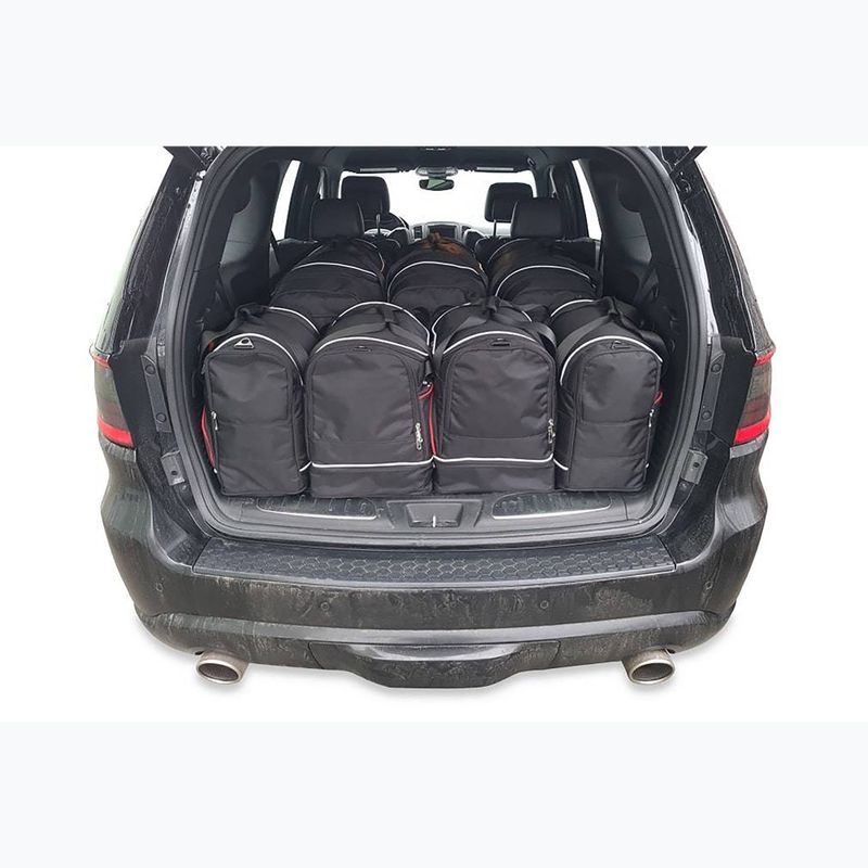 Zestaw toreb do bagażnika KJUST Dodge Durango 2010+ 7 szt. czarny 13