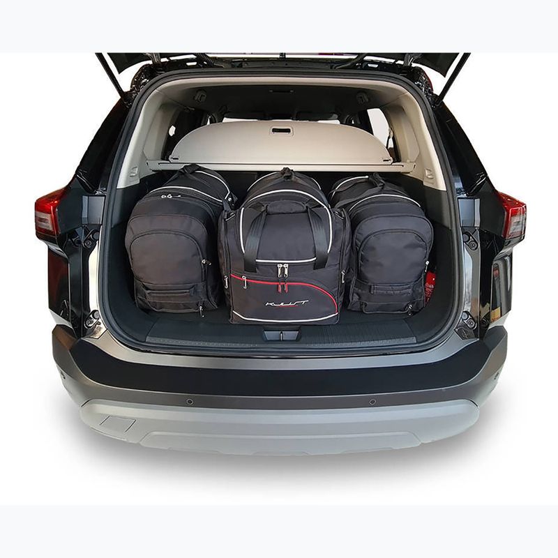 Zestaw toreb do bagażnika KJUST Nissan X-Trail MHEV 2022+ 4 szt. czarny 13
