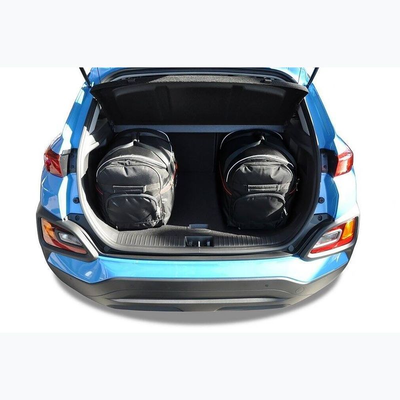 Zestaw toreb do bagażnika KJUST Hyundai Kona EV 2018-2022 3 szt. czarny 14