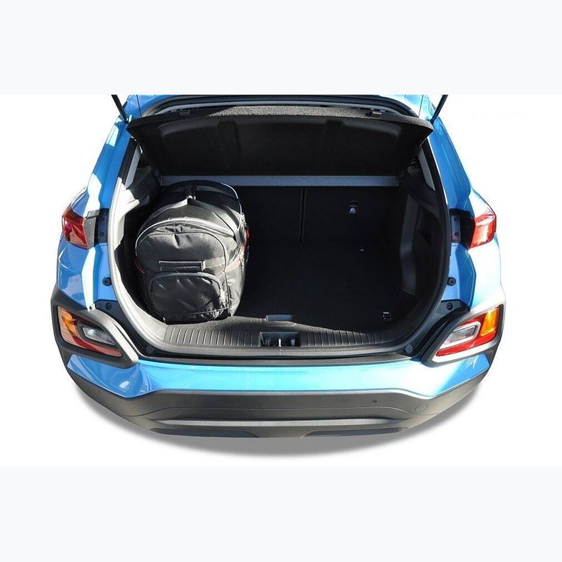 Zestaw toreb do bagażnika KJUST Hyundai Kona EV 2018-2022 3 szt. czarny 15