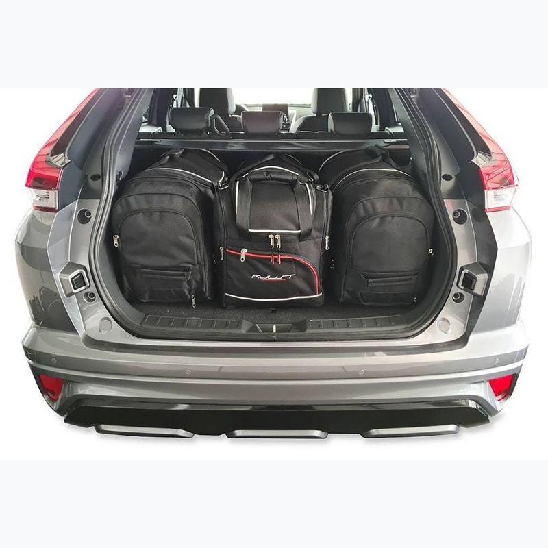 Zestaw toreb do bagażnika KJUST Mitsubishi Eclipse Cross PHEV 2021+ 4 szt. czarny 13