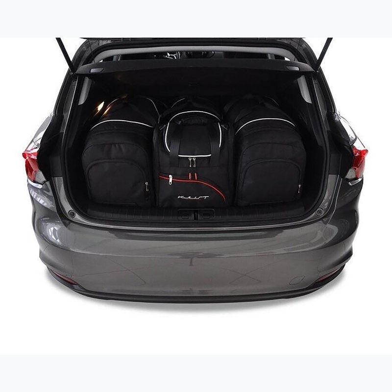 Zestaw toreb do bagażnika KJUST Fiat Tipo Cross MHEV 2021+ 4 szt. czarny 14