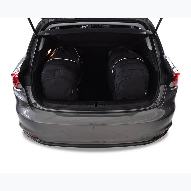 Zestaw toreb do bagażnika KJUST Fiat Tipo Cross MHEV 2021+ 4 szt. czarny 16