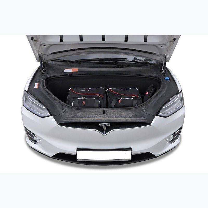 Zestaw toreb do bagażnika KJUST Tesla Model X 2016+ 2 szt. czarny 15