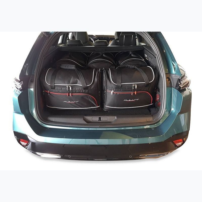 Zestaw toreb do bagażnika KJUST Peugeot 308 SW 2021+ 5 szt. czarny 13