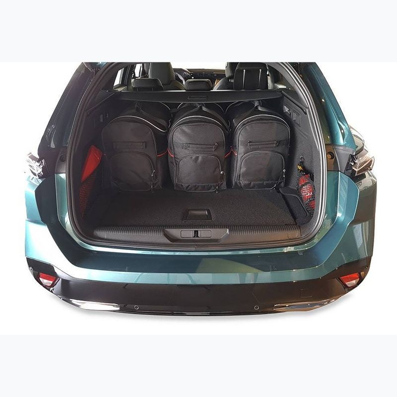 Zestaw toreb do bagażnika KJUST Peugeot 308 SW 2021+ 5 szt. czarny 15