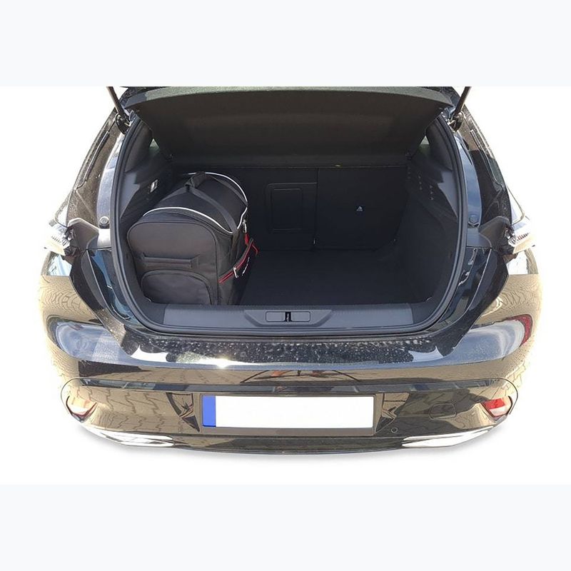 Zestaw toreb do bagażnika KJUST Peugeot 308 Hatchback 2021+ 3 szt. czarny 13
