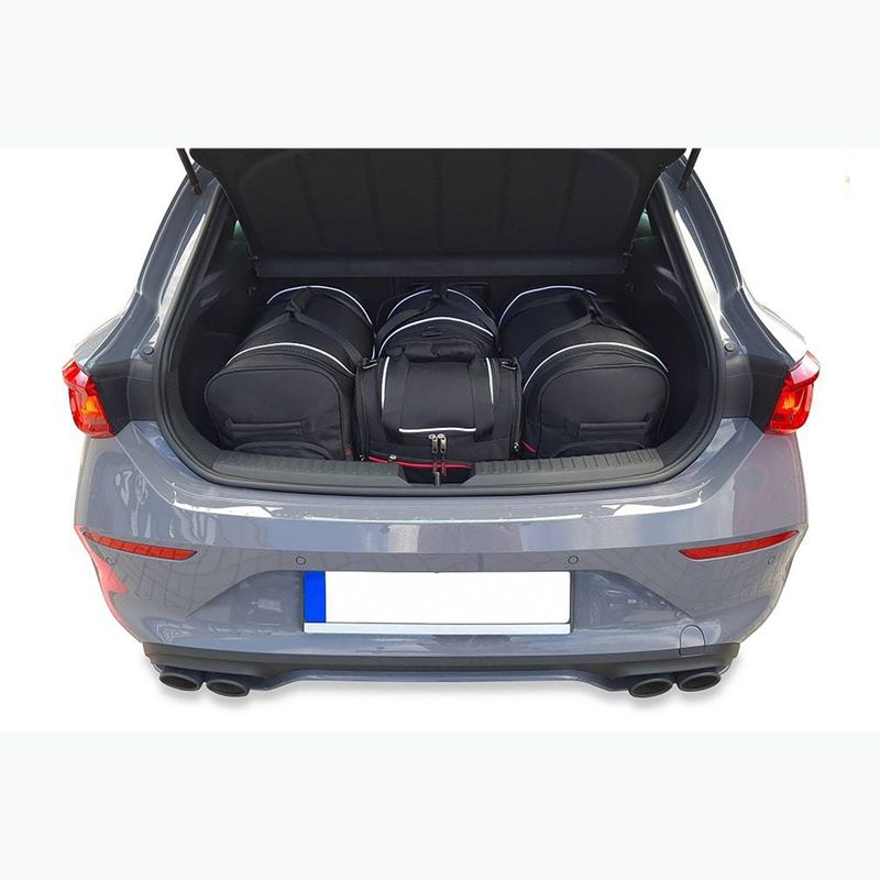 Zestaw toreb do bagażnika KJUST Cupra Leon Hatchback 2021+ 4 szt. czarny 18