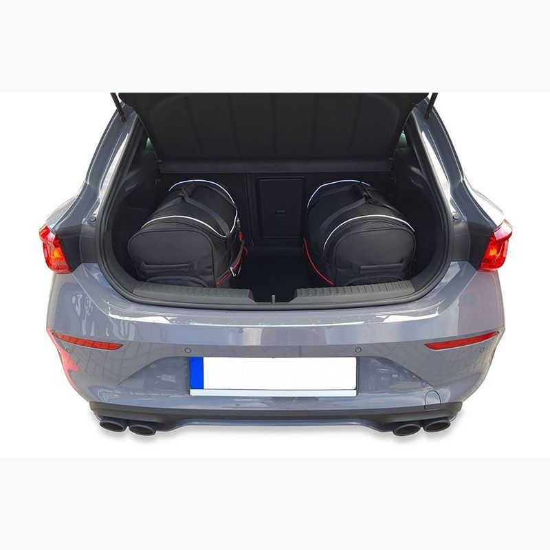 Zestaw toreb do bagażnika KJUST Cupra Leon Hatchback 2021+ 4 szt. czarny 20