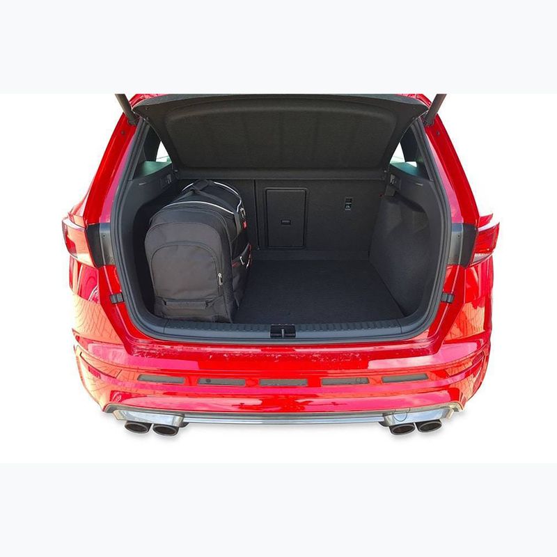 Zestaw toreb do bagażnika KJUST Cupra Ateca 2018+ lotniczy 4 szt. czarny 23