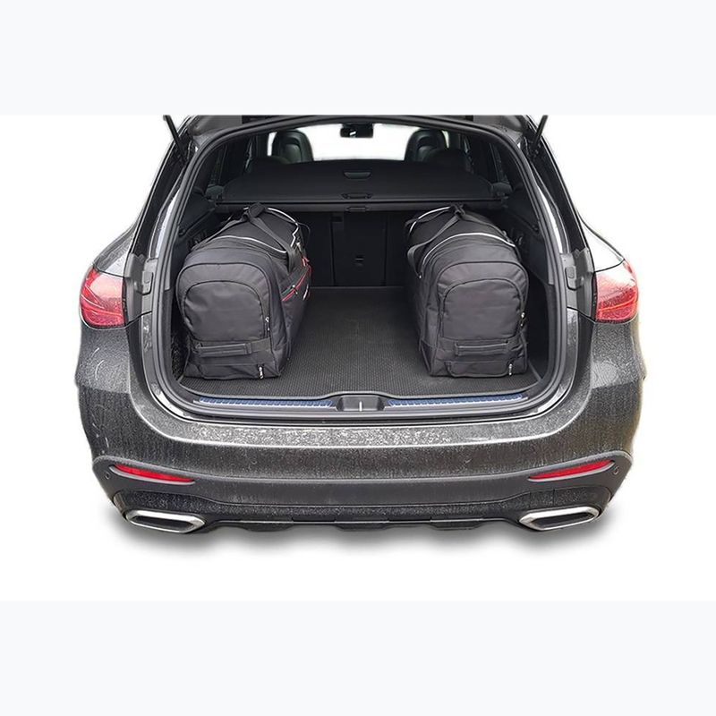 Zestaw toreb do bagażnika KJUST Mercedes-Benz GLC PHEV 2022+ 4 szt. czarny 15