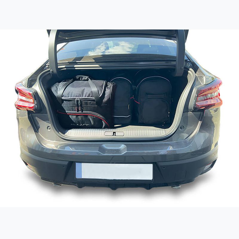 Zestaw toreb do bagażnika KJUST Citroen E-C4 X 2023+ 5 szt. czarny 15