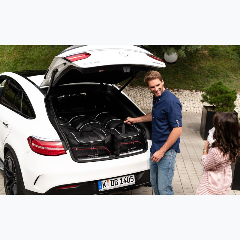 Zestaw toreb do bagażnika KJUST Mercedes-Benz EQV Extra Long 2020+ 7 szt. czarny 15