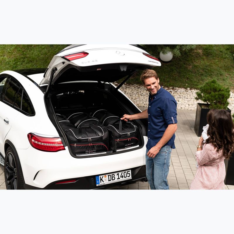 Zestaw toreb do bagażnika KJUST Mercedes-Benz S Long 2020+ 4 szt. czarny 17
