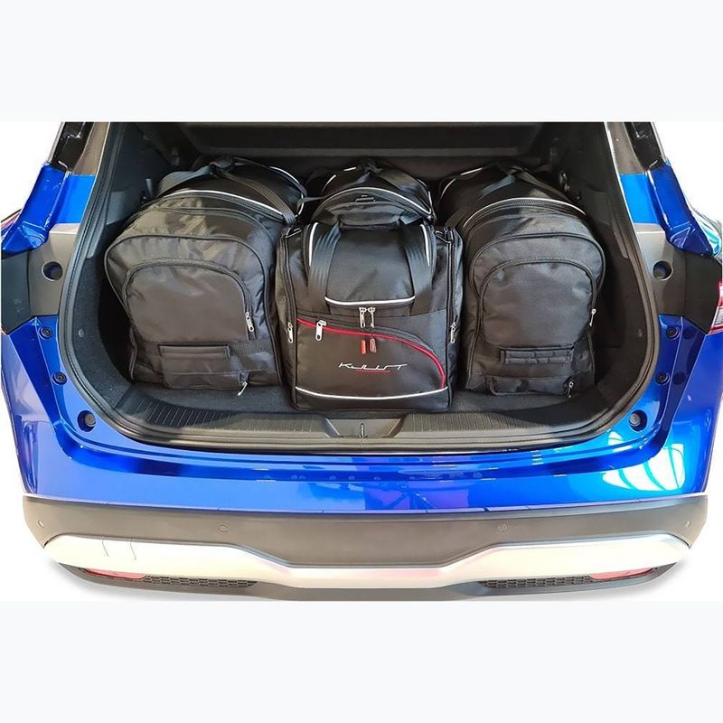 Zestaw toreb do bagażnika KJUST Nissan Qashqai MHEV 2021+ 4 szt. czarny 15