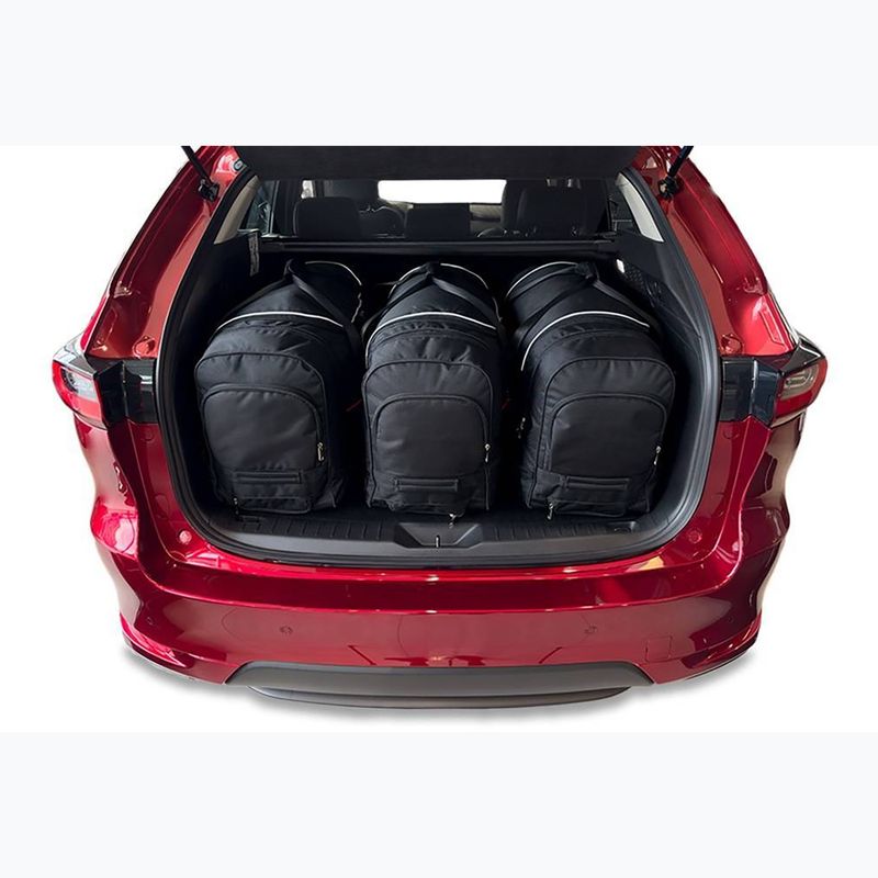 Zestaw toreb do bagażnika KJUST Mazda CX-60 HEV 2022+ 3 szt. czarny 8