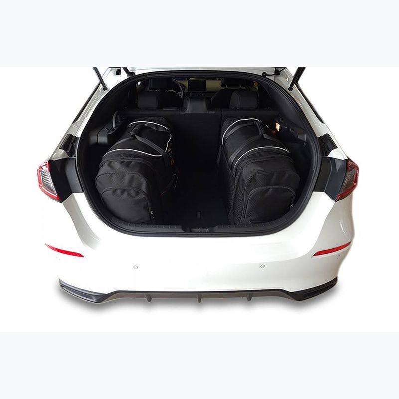 Zestaw toreb do bagażnika KJUST Honda Civic Hatchback HEV 2021+ 4 szt. czarny 16